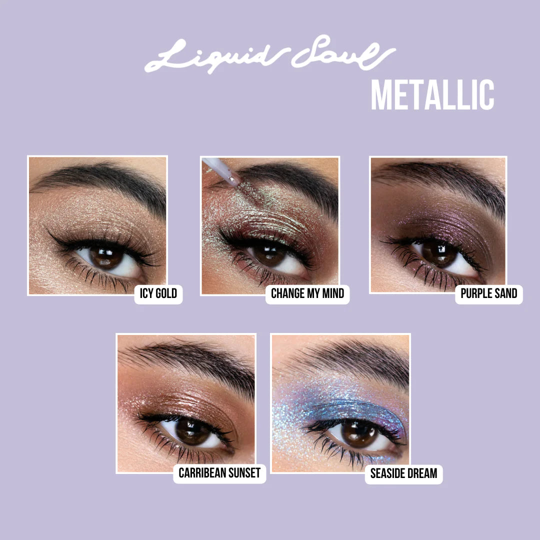 Carribean Sunset 15-Liquid Soul Pigmento Liquido All Over Metallic