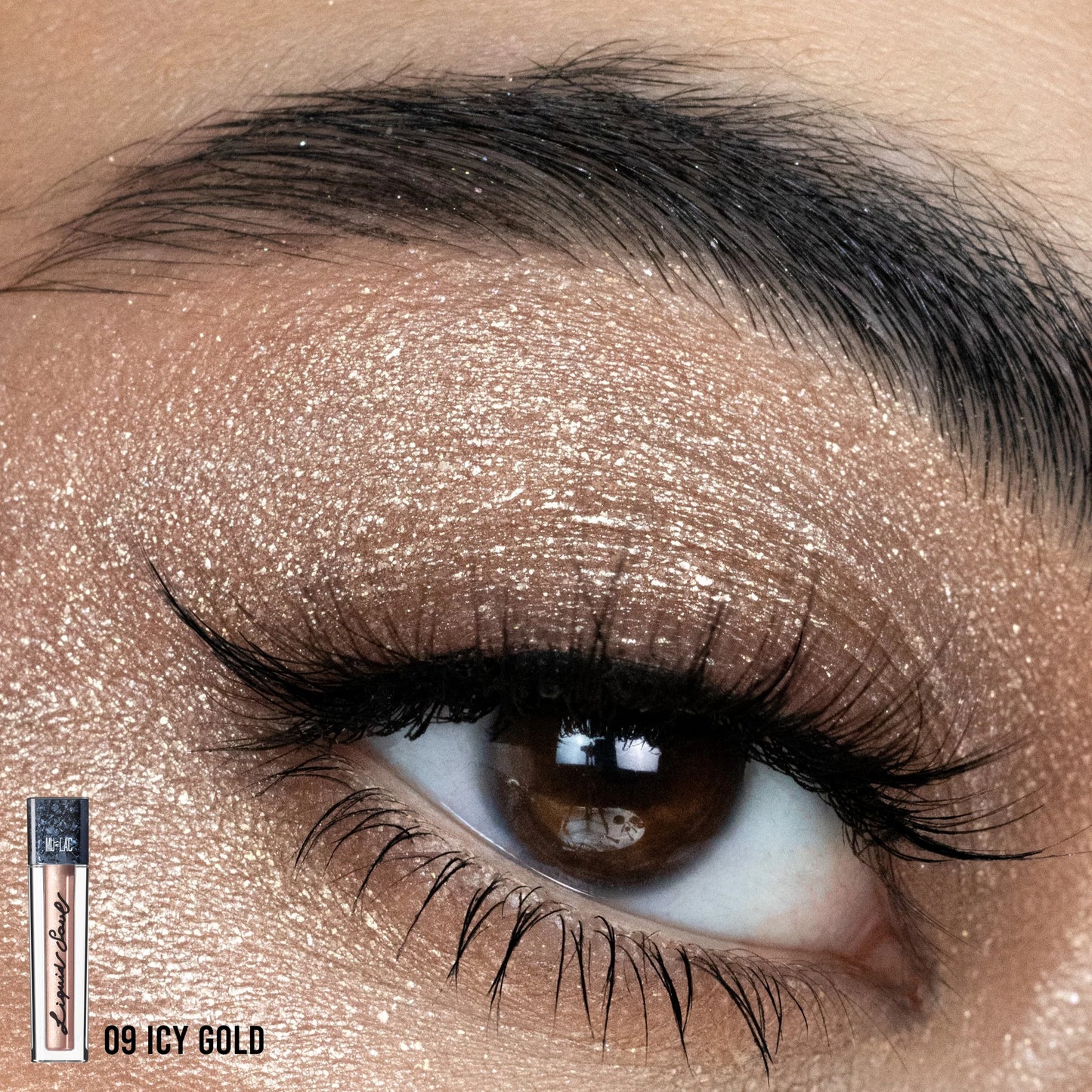 Icy Gold 09-Liquid Soul Pigmento Liquido All Over Metallic